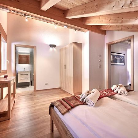 Chalet Bergfrieden Penthouse Wengen Bagian luar foto